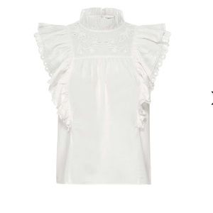 St. Roche cream top, NWT